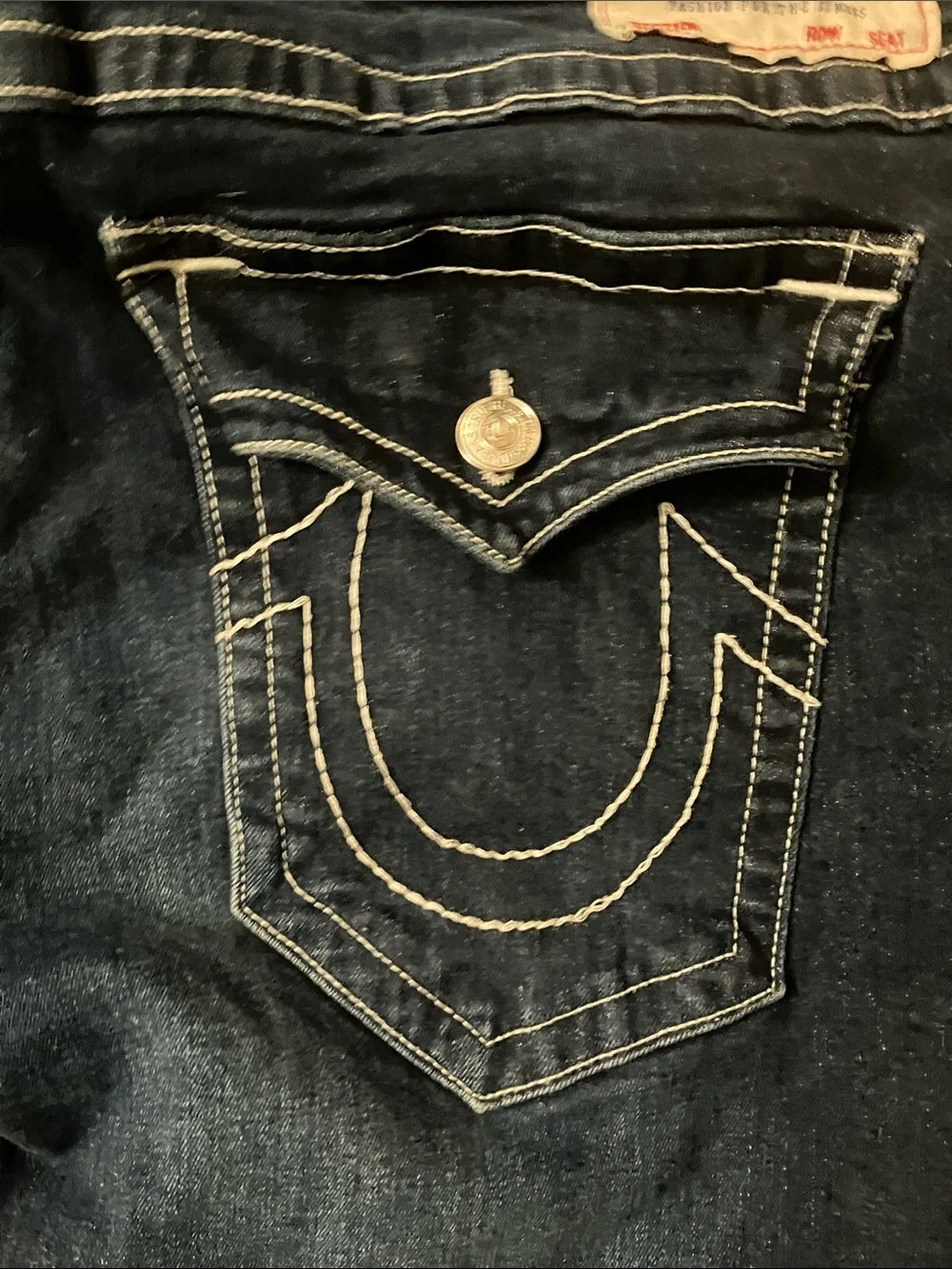 True Religion brand Jeans Rocco Relaxed Skinny 40W32L